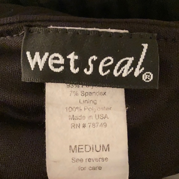 Black Bodycon Mini Dress - Picture 4 of 4